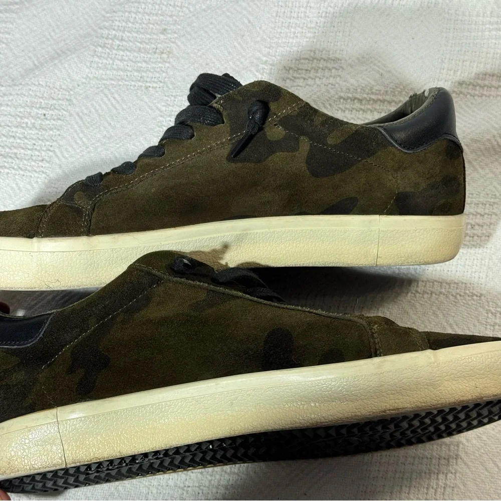 VINTAGE HAVANA Women's Bleeker Wild Army CAMO‎ with Stripe Sneaker Shoes size 10
